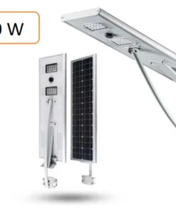 โคมถนน LED Solar SL80W