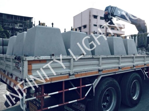 งานตอม่อ 400×700×800mm. ระยะน็อต 250mm. *ท่อ PVC 3 ทาง - Image 3