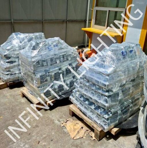 งานขาจับปรับได้ เหล็กรางน้ำ ชุบกัลวาไนซ์ - Image 4