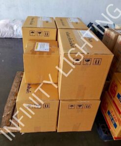 งานไฟกระพริบ 300มม. LED 170 ดวง สีเหลือง ไฟ 220V