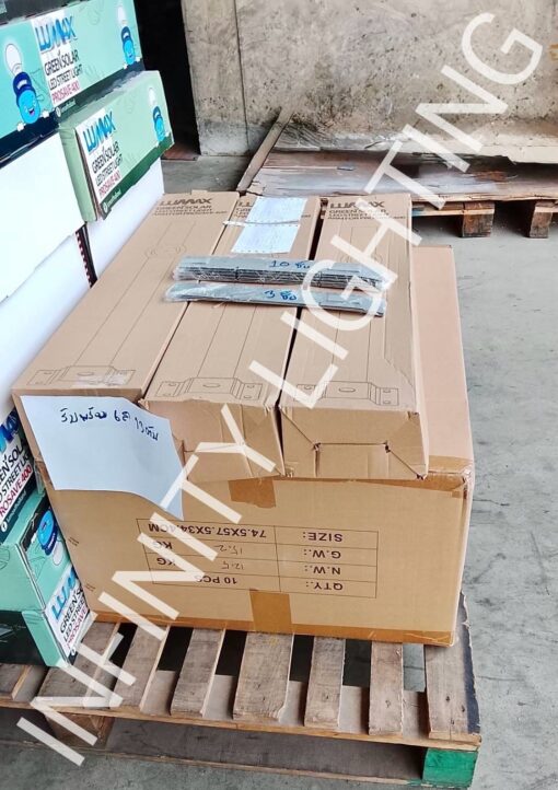 งานเสากลม 3" สูง 4 เมตร ไม่มีกิ่ง ปลาย 2" ชุบกัลวาไนซ์ พร้อมตอม่อฐานเสาไฟ - Image 5