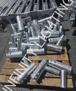 งานกิ่งเดี่ยว กิ่งคู่ และ กิ่งตัวที ชุบกัลวาไนซ์ (ตามแบบลูกค้า)