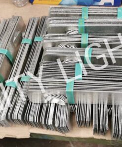 งานเสาไฟถนน สูง 6 เมตร กิ่งคู่ ชุบกัลวาไนซ์